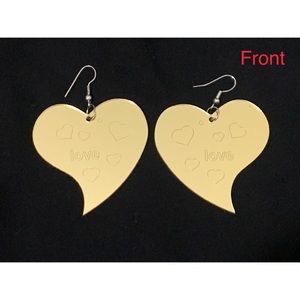 Heart shape earrings